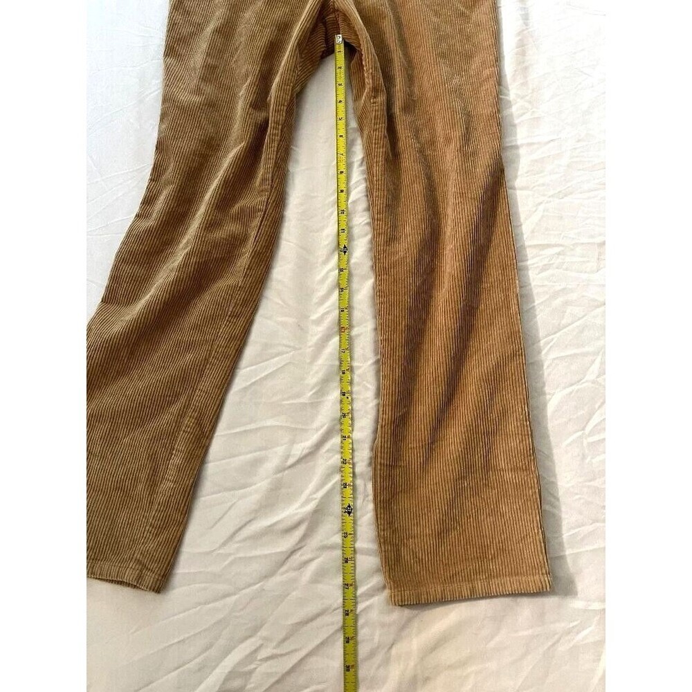 Lauren Ralph Lauren Girls Corduroy Pants‎ Beige 8 Preppy School Aesthetic Chic - Picture 9 of 11